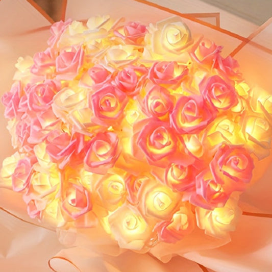 Rose Flower String Lights