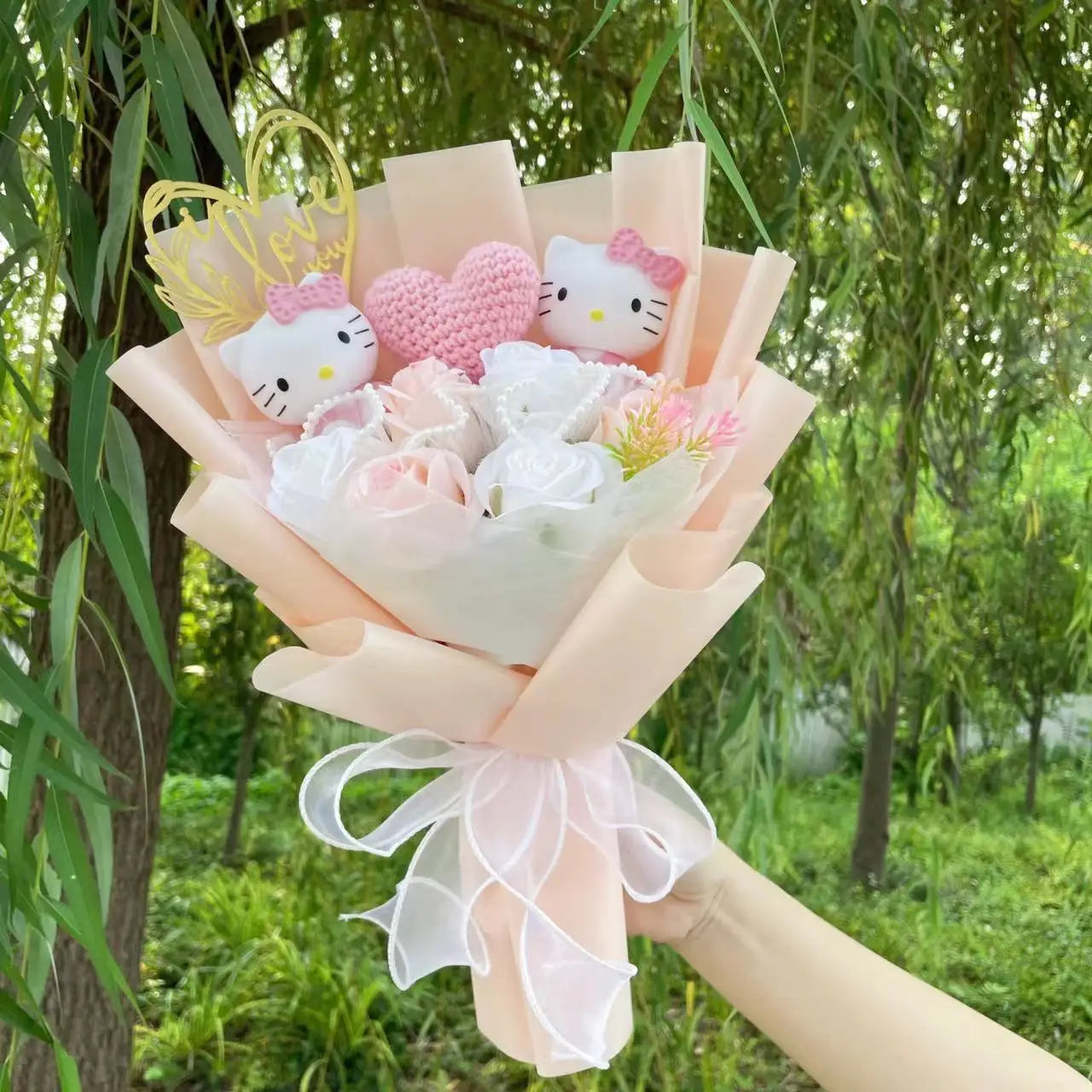 Hello Kitty Cat Dolls  Flowers