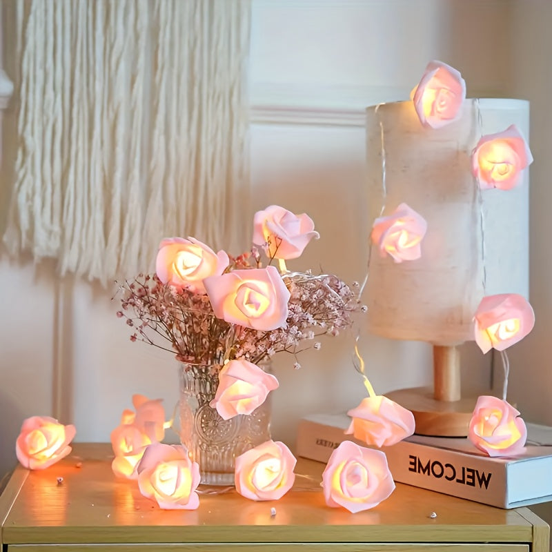 Rose Flower String Lights